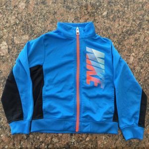- Nike Toddler Mock-Neck Jacket Blue Size 3T